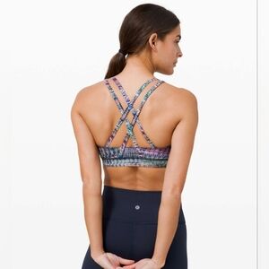 Lululemon Peloton Space Dye Sports Bra Ladies Size 4